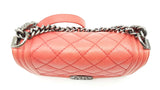 Chanel Boy Bag Red Quilted Double Stitch Sd0925oozxdu