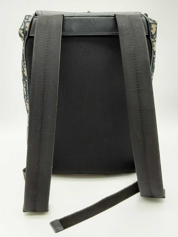 Christian Dior Oblique Motion Blue Nylon Backpack Dooxzxsa 144010020102