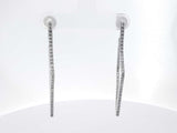 2.32ctw Diamond 14k White Gold 14k 6.6 Grams Dangle Earrings Sd1125izxsa