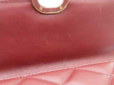 Gucci Deco Burgundy Leather Shoulder Bag Eb0626cxzde