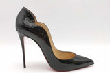 Christian Louboutin Hot Chick Black Patent Leather Heels Size 43 Eb0926oxzsa