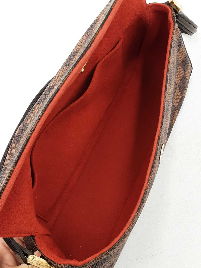 Louis Vuitton Recoleta Shoulder Bag In Damier Ebene Coated Canvas Fw1125wrxdu