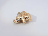 14k Yellow Gold 3.1 Grams Elephant Pendant Aa0825lzosa