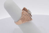 0.60ctw Diamond Ring In 14k Yellow Gold 9.1 Grams Size 5.75 Eb0725ezxsa