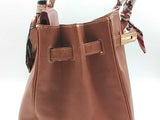Hermes Birkin 35 Brown Courneval Gold Hardware Handbag Vc0126srzxmia