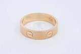 Cartier 18k Yellow Gold Love Unlimited Ring 12.2 Grams Size 76 Eb0426lcxzde