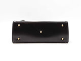 Gucci Lady Lock Black Leather Top Handle Bag Fw0225ozxdu