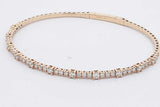 Effy Diamond Bangle Bracelet In 14k Yellow Gold 5.7 Grams Eb0526rxzsa