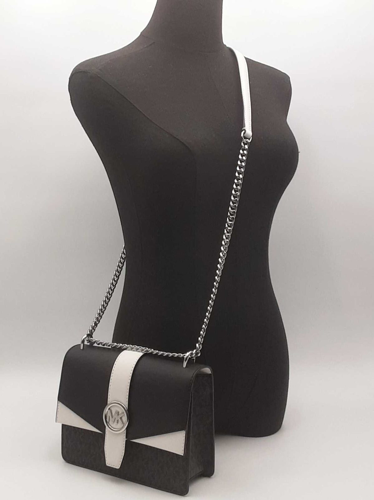 Michael Kors Greenwich Block Signature Logo Crossbody Aa0526pzsa