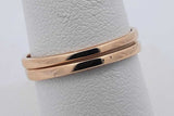 0.66cttw Diamond Wedding Set In 14k Yellow Gold 4.9 Grams Size 7.5 Eb0626rrxsa