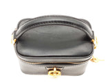 Balmain Pulse Vanity Black Calfskin Leather Bag Sd0426rzxde