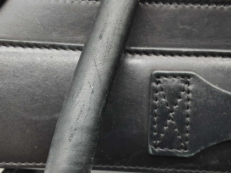 Celine Tweed Micro Luggage Top Handle Bag Eb1125rrxde