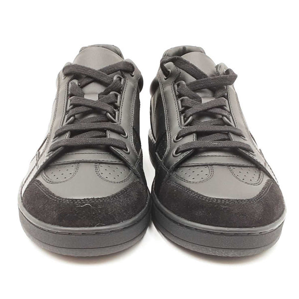 Christian Dior Black Cd Lace Up Sneakers Size 6 Sd0525lozdu