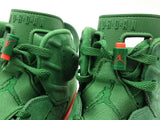 Nike Air Jordan 6 Retro "Green Suede Gatorade" Sneakers Size 10 Eb0625oxzsa