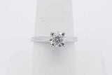 0.5cttw Diamond Ring In 10k White Gold 2.8 Grams Size 7 Eb0226ocrsa