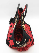 Christian Louboutin Flamencaba Embroidered Tote Bag Eb0626rxzde