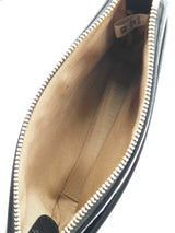 Mcm Aren Mini Crossbody Pouch In Black Monogram Embossed Leather Fw1125crdu