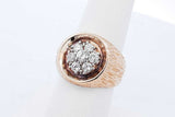 0.7cttw Diamond Ring In 14k Yellow Gold 12.4 Grams Size 6.5 Eb0926exzde