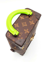 Louis Vuitton No. 7 Vertical Box Trunk In Monogram Coated Canvas Fw0626rzxdu
