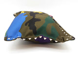 Valentino Nylon Psychedelic Camouflage Rockstud Zip Pouch Sd0626ozxde
