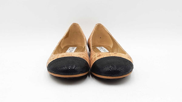 Jimmy Choo Cork Ballerina Flats Size 36.5 Sd0525lzxdu