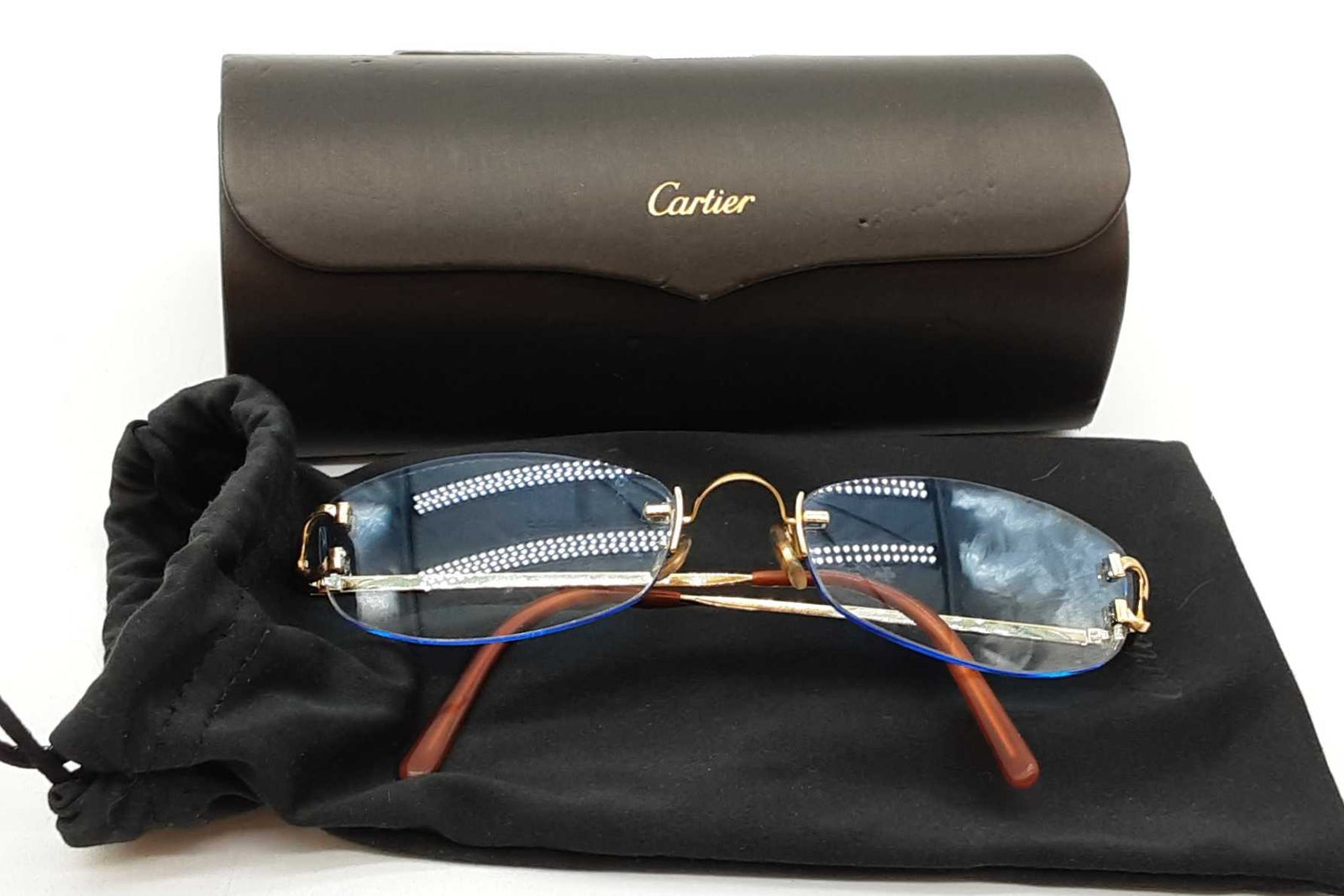 Cartier Rimless Sunglasses Eb0226exzde – Max Pawn