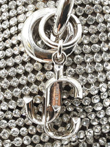 Jimmy Choo Bonny Crystal-embellished Mesh Mini Shoulder Bag Fw1225rxzdu