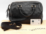 Louis Vuitton Speedy Bandouliere 30 Blue Handbag Aa0926czxsa