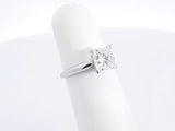 1.54 Ct Diamond & 90% Platinum Solitaire Ring 3.5 Grams Size 4.75 Fw0326ooxzdu