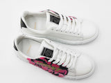 Versace Medusa Smile Sneakers In White Leather Size 40 Fw0626ezdu