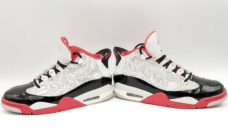 Nike Air Jordan 1 Md White Gym Red Black Sneakers Size 11 Ebrrsa 144010013834