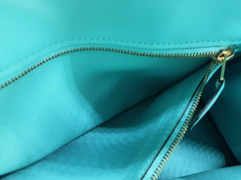 Hermes Birkin 25 Lagon Teal Swift Leather Gold Handbag Do0325lrrxzde