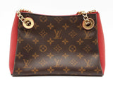 Louis Vuitton Surene Bb Monogram Canvas Red Leather Shoulder Bag Sd0525lloide