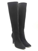 Bottega Veneta Black Suede Knee High Boots Size 36 Eb0925crsa