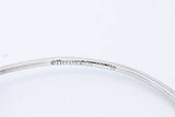 Tiffany & Co. Love Knot Sterling & 18k Yellow Gold Bangle Bracelet 7g Eb0526crde