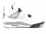 Jordan Retro 4 White Cement White Shoes Size 9.5 Aa0926lzxsa