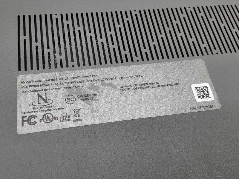 Lenovo Ideapad 3 15 In Gray Laptop Do0825lrxde