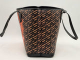 Versace La Greca Medusa Music Signature Shopper Tote Brown Aa0525wxzsa