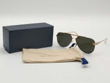Louis Vuitton Lv Ash Sunglasses Gold With Case Aa1026lrzsa