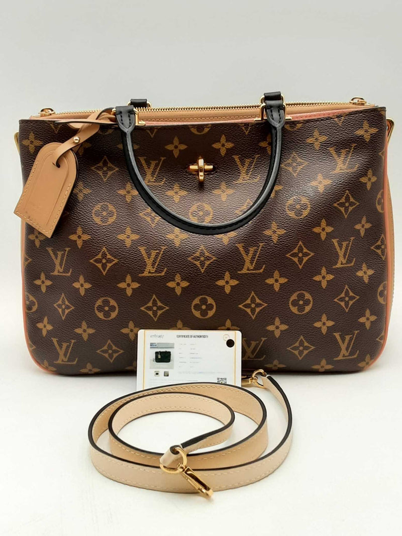 Louis Vuitton Monogram Mille Feuille Top Handle Bag Eb0325lxxzsa