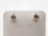 2.1 Cttw Lab Grown Diamonds 14k Yellow Gold 1.1g Stud Earrings Do0826poxde