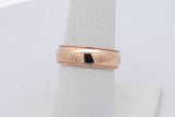14k Yellow Gold Wedding Band 7.3 Grams Size 7 Eb0526prxsa