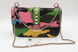 Valentino Garavani Camouflage Leather Rockstud Glam Lock Bag Eb0126orxsa