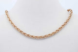 14k Yellow Gold Wheat Chain Necklace 10.7 Grams 18.5 Inch Eb0326crxde