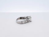 2.05 Cttw Diamond & Platinum Three-stone Ring 11.3 Grams Size 7 Fw0825lsxzdu