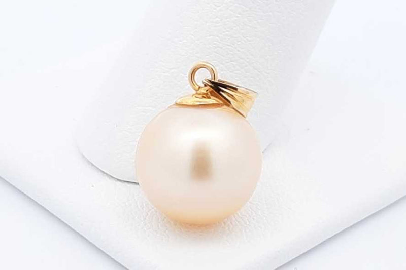 Pearl Pendant In 14k Yellow Gold 2.8 Grams Eb1224erdu