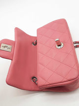 Chanel Quilted Pink Leather Mini Flap Bag Eb0926orcrde