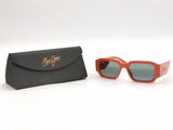 Maui Jim Kupale Orange Sunglasses With Case Aa1026rzsa