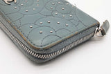 Chanel Camellia Studded Leather Zip Around Wallet Eb0926lxzde