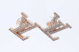 Louis Vuitton Lv Iconic Gold Tone Stud Earrings Eb0726lcrde